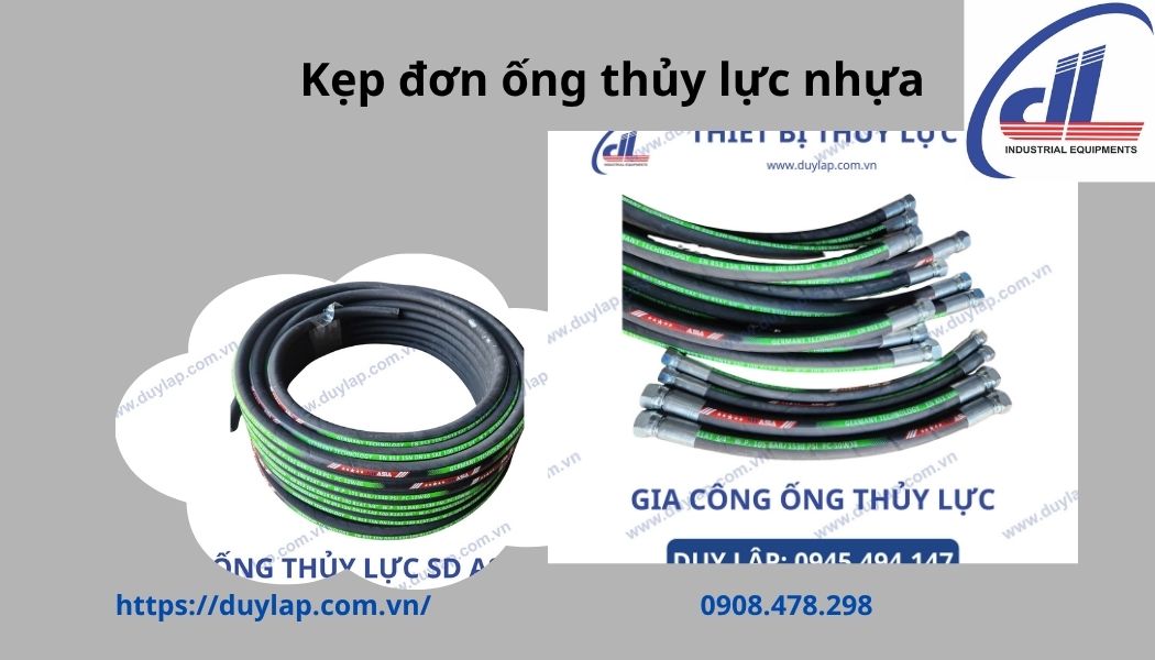 Kẹp đơn ống thủy lực nhựa- Giải pháp tiết kiệm chi phí 