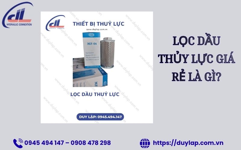 lọc dầu thủy lực giá rẻ