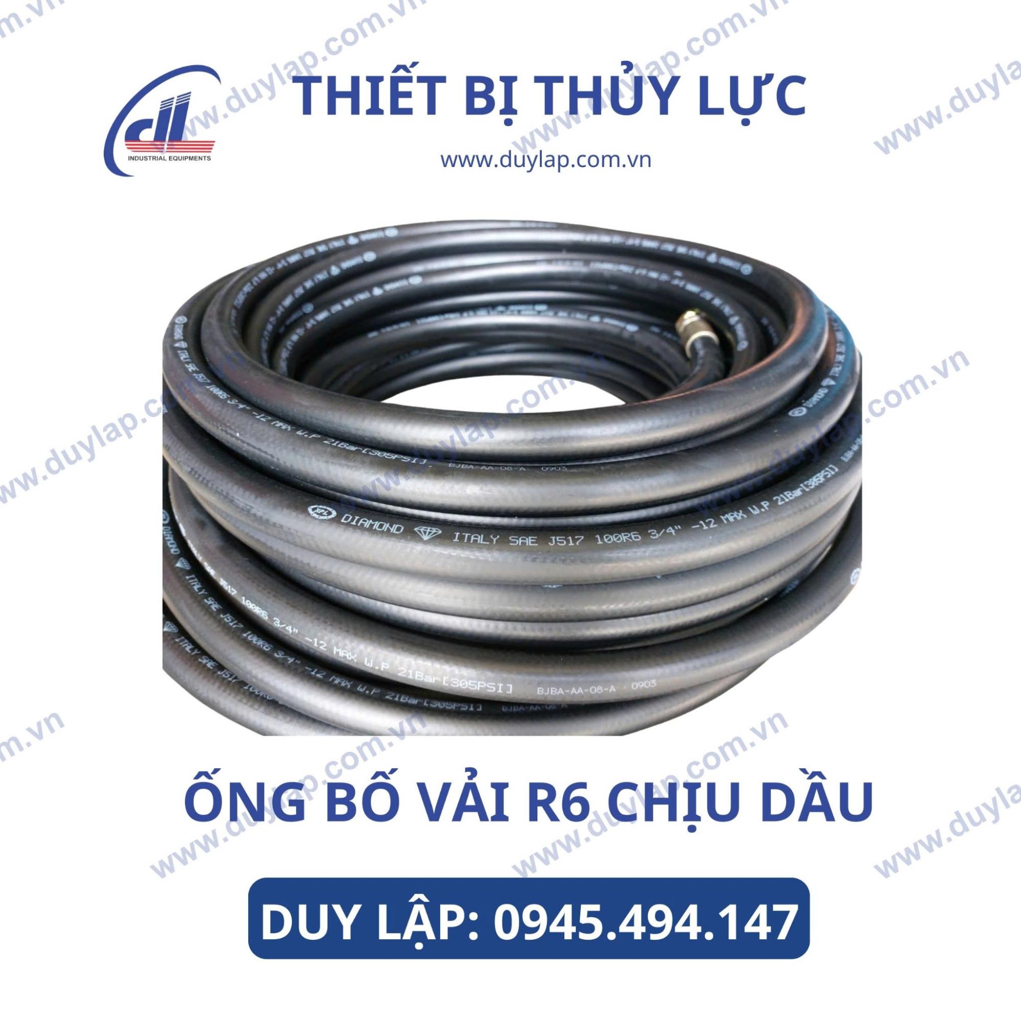 Duy Lập - Đơn vị cung cấp ống cao su bố vải SAE 100 R6 uy tín Duy Lập - Đơn vị cung cấp ống cao su bố vải SAE 100 R6 uy tín